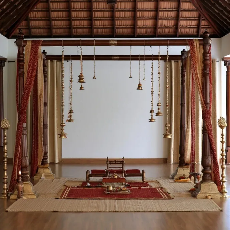 Decorated Mandap