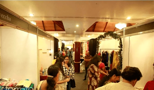 The show floor